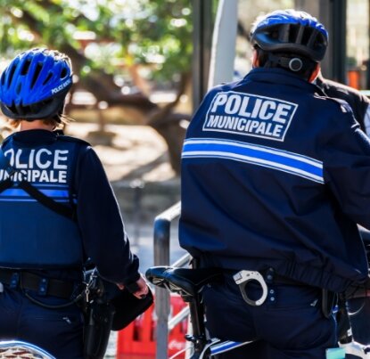 Police municipale à vélo hydrogène